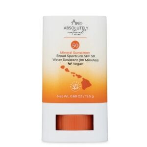 Absolutely Natural Mineral Sunscreen SPF 50 .68oz